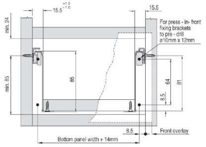 Steel Drawer Kits by Innobox.  86mm Wall Height. - Image 4