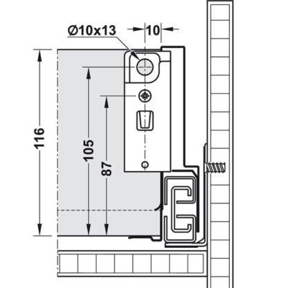 Nova Pro Scala Drawer Kit 122mm(H) Ice White - Image 2