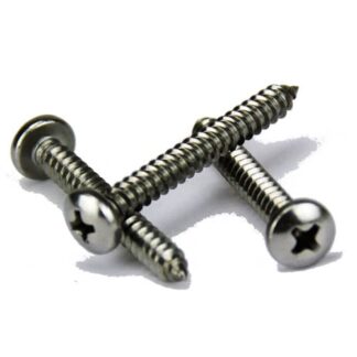 Self Tapping Screw.  Pan Head. Stainless Steel. Phillips Drive