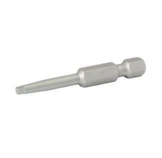 SQUARE DRIVE POWER BIT - No 1x 50mm -1/4 UNIVERSAL DRIVE