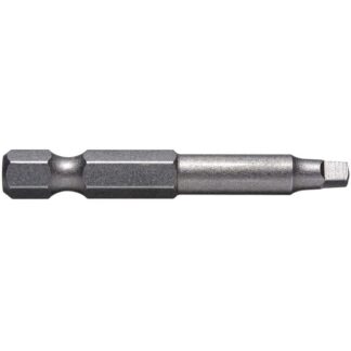 SQUARE DRIVE POWER BIT -  No 2x 50mm -1/4 UNIVERSAL DRIVE