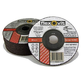 Metal Grinding Wheel. Depresed Centre. 100x6.0x16mm. Flexovit