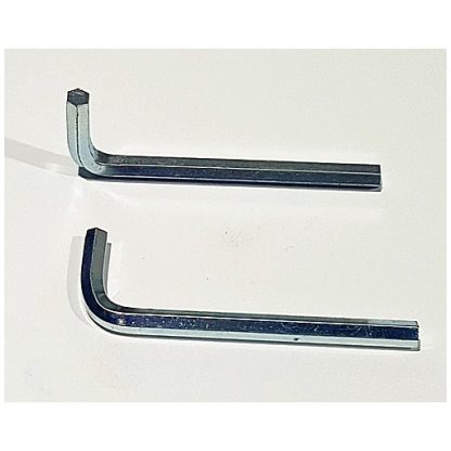 Allen Key 4mm. Zinc Plated Steel