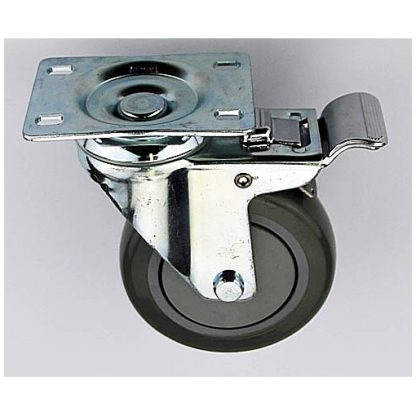Castor 100mm Swivel. Heavy Duty With Brake. 110kg Rated - Image 3