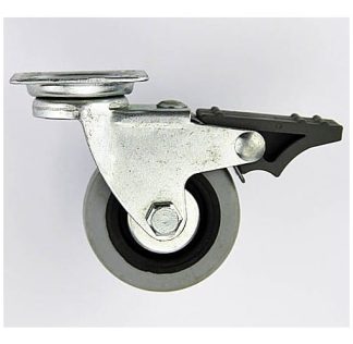 Castor 50mm Swivel With Brake - 40kg Rated