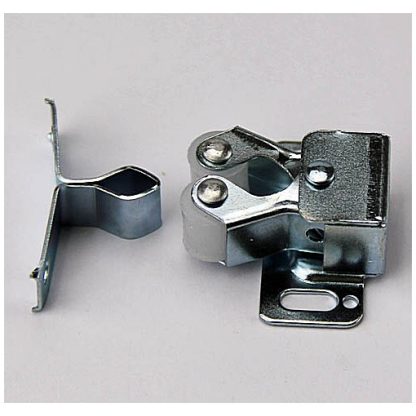 Double Roller Catch - 3-4 Kg Pull - Zinc Plated