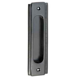 Tradco 1805 - Flush Pull - Matt Black - 150x43mm