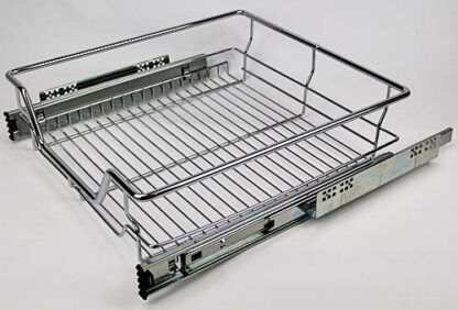 Pull-Out Wire Drawer, Chrome. 595mm