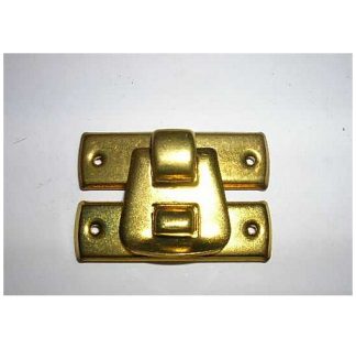 Canteen Catch - 30x20mm - Brass Plated. Price per pack of 10