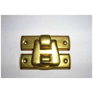 Canteen Catch - 30x20mm - Brass Plated. Price per pack of 10