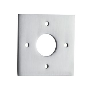 Tradco 0245 Adaptor Plate Pair Square Rose Satin Chrome H60xW60mm