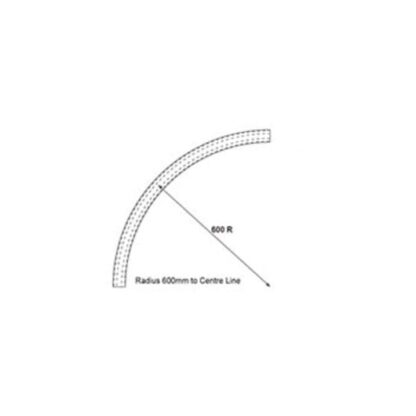 Eltrak Track 450kg Curved. - Galvanised - Image 3