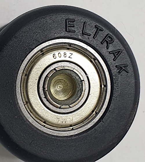 Eltrak Four Wheel Carriage for Sliding Doors to 200kg. ED14LP - Image 8