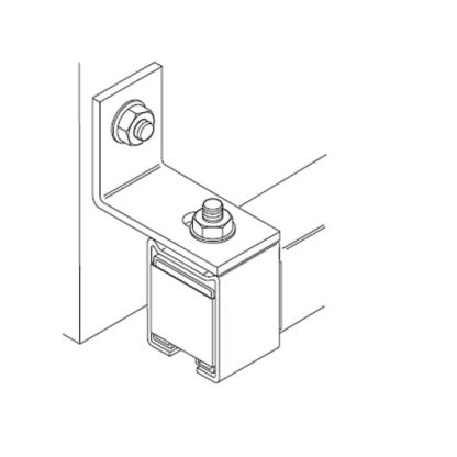 Eltrak Track End Plate 450 and 650kg. Galvanised. EH30 - Image 2