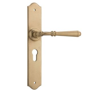 Tradco 6640E - Reims Lever Euro - Satin Brass - 240x40mm - 68mm(P)