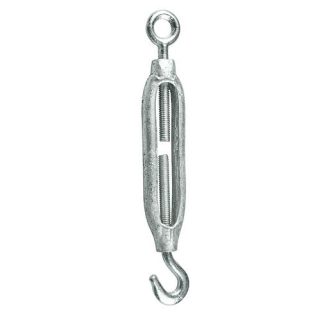Turnbuckle Hook & Eye and Eye & Eye. Galvanised. Various sizes