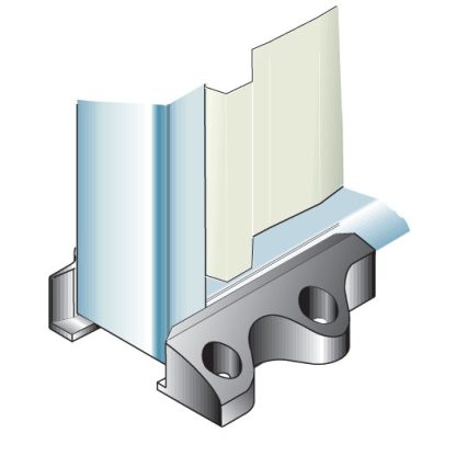 Nylon Floor Guide Pad Eltrak ECFGP - Image 2