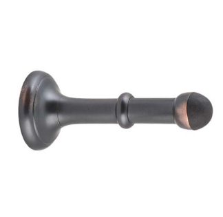 9835 Door Stop Concealed Fix. Large Antique Copper. D43xP100mm