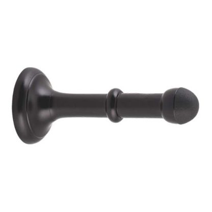 9836 Door Stop Concealed Fix. Large Matt Blac
