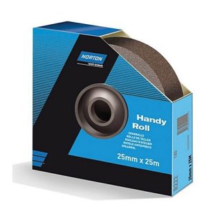 Handy Roll. Metalite Cloth. 25mmx50M. Various Grit Sizes