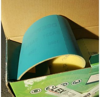 Revcut Blue Sanding Sponge Roll. 115mmx25M. Various Grit Sizes