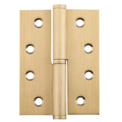 2845 Hinge - Lift Off Hinge - Right Hand - Satin Brass - 100x75x2.5mm