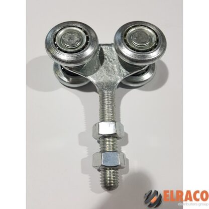 Industrial Sliding Four Wheel Door Roller. M12 X 60mm Fixing -Cowdroy OM51300 - Image 6