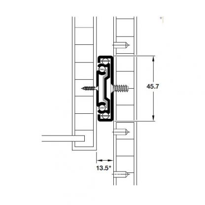 Drawer Slide Soft Close. Sizes 300 To 600Mm 5 Drawer Slide Soft Close. Sizes 300 to 600mm - Image 5
