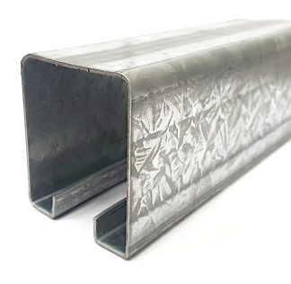 Sliding Door Track Heavy Duty 3000mm - Galvanised