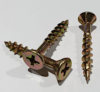 Chipboard Screw Phillips Drive. Zinc Plated