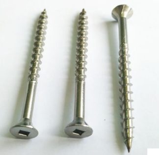 Chipboard Screw Square Drive. Galvanised - Lengths from 20mm - 100mm