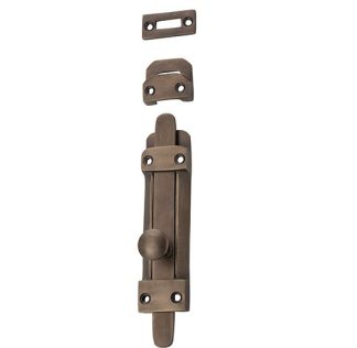 9719 - Tower Bolt - Antique Brass - 118x32mm