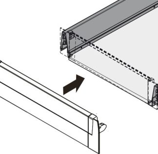 Alto Drawer Kit Internal Drawer Panel Kit 86mm