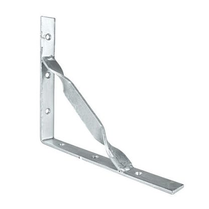 Stayed Bracket - Galvanized - Heavy Duty Steel