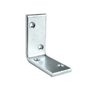 Angle Bracket -  75x75x38x6mm - Zinc Plated  -  Heavy Duty Steel