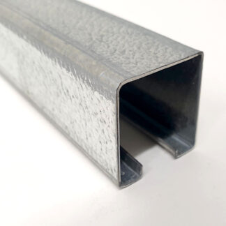 Sliding Door Track 120kg Capacity - 6000mm - Galvanised