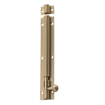 6673 - Barrel Bolt - 150x25mm - Satin Brass