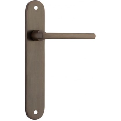 Passage Door Handle. Baltimore Lever Oval. - Signature Brass