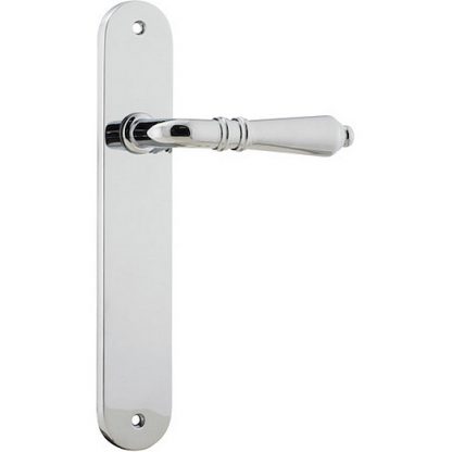 Passage Door Handle. Sarlat Lever Oval. 7 Passage Door Handle. Sarlat Lever Oval. - Polished Chrome