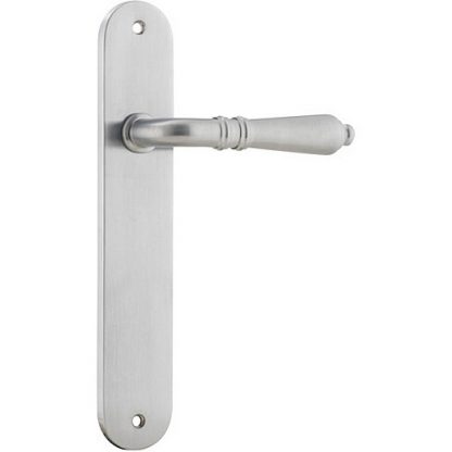 Passage Door Handle. Sarlat Lever Oval. 6 Passage Door Handle. Sarlat Lever Oval. - Brushed Chrome