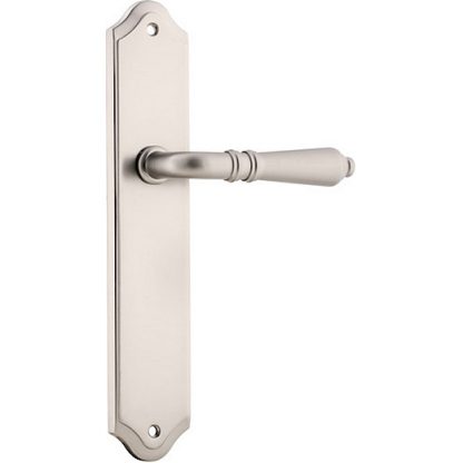 Passage Door Handle. Sarlat Lever Shouldered. - Satin Nickel