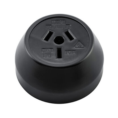 Heritage Electric Power Socket. Federation Style