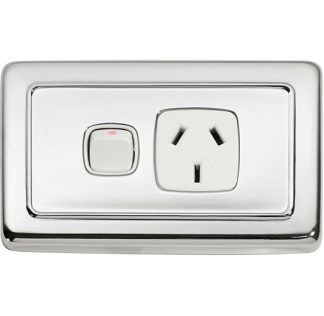 Electric power outlet.