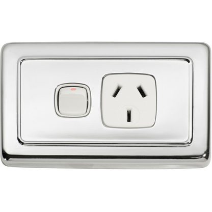 Electric power outlet.