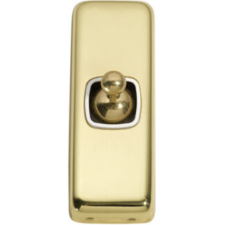 Light Switch Flat Plate. Architrave 1 Gang Toggle