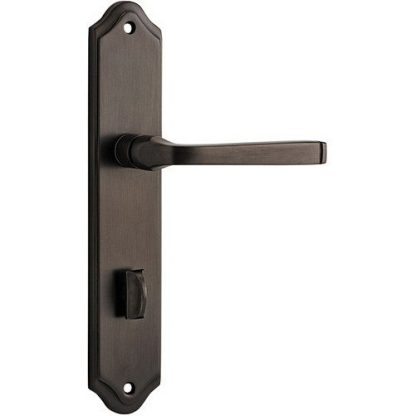 Privacy Door Handle. Annecy Lever Shouldered. - Signature Brass