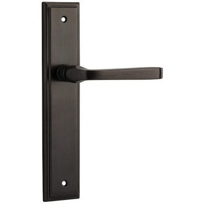 Passage Door Handle. Annecy Lever Stepped. 9 Passage Door Handle. Annecy Lever Stepped. - Signature Brass