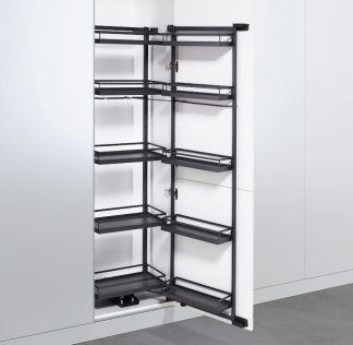 Kessebohmer 450mm Tandem Pantry, Anthracite.