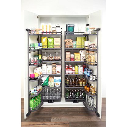 Kessebohmer Tandem Pantry 600mm Anthracite. Arena Style - Image 3