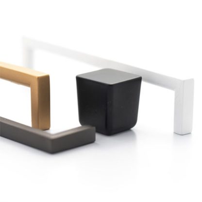 Castella Urbane Knobs and Pulls. Various finishes and sizes